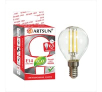 Лампа светодиодная ARTSUN F-LED P45 7W E14 4000K