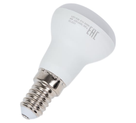 Лампа светодиодная ARTSUN LED R39 4W E14 3000K