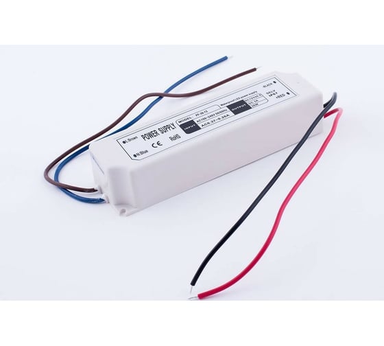 Блок питания SWG для ленты IP 67 пластик 35 W, 12V, LV-35-12 00000000099