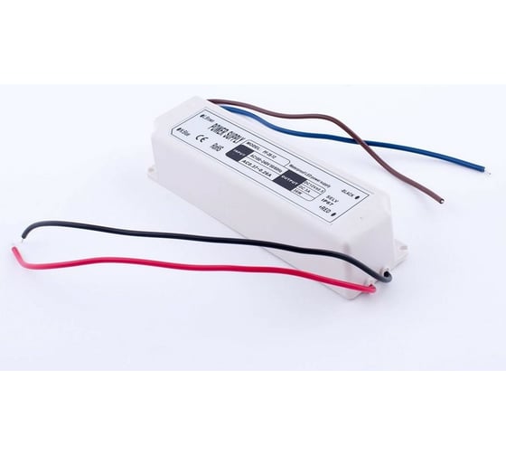 Блок питания SWG для ленты IP 67 пластик 35 W, 12V, LV-35-12 00000000099