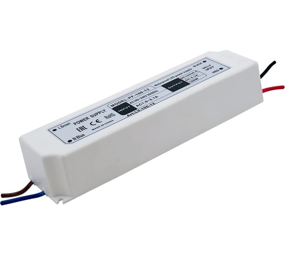 Блок питания SWG для ленты IP67 пластик 100W, 12V, LV-100-12 00000000095