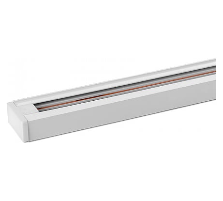 Шинопровод Wolta однофазный 2 метра белый накладной/подвесной WTL-TR2/01W