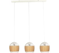 Светильник подвесной ЭЛЕТЕХ Кантри 231 бел.муар НСБ 01-3x60-170 Е27 1005405193