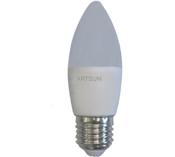 Лампа светодиодная ARTSUN LED B35 7W E27 3000K 1