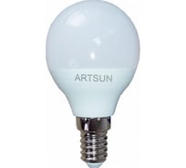 Лампа светодиодная ARTSUN LED P45 CR-7W E27 4000K