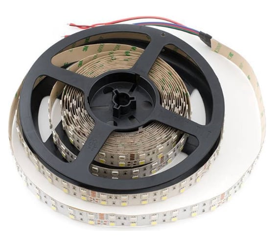 Светодиодная лента SWG 28,8 Вт/м, SMD5050, открытая, IP20, цвет RGB+холодный белый, 24В 00-00000969