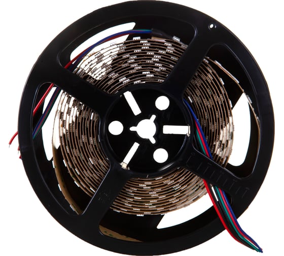 Светодиодная лента SWG 28,8 Вт/м, SMD5050, открытая, IP20, цвет RGB+холодный белый, 24В 00-00000969
