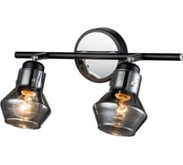 Настенно-потолочный светильник ESCADA E14*40W Black/Chrome 593/2A