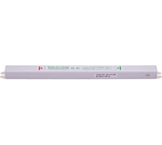 Блок питания SWG L-36-12, сверхтонкий, 36 W, 12V 00-00001129 1