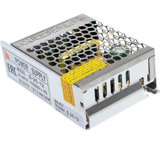 Блок питания SWG S-25-12, сетка, 25 W, 12V 00000000111