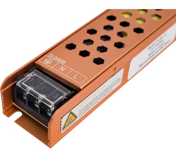 Компактный блок питания SWG YA-60-12 в металлическом корпусе, IP20, 60 W, 12V 00-00002827