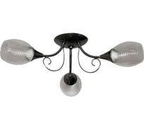 Люстра потолочная ЭЛЕТЕХ Веста 131 хром (плафон 8261) НПБ 01-3x60-175 Е14 [ИМ] 1005404986