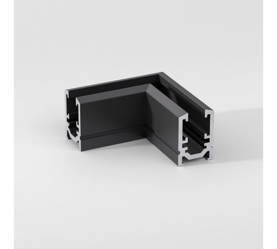 Коннектор угловой Elektrostandard Mini Magnetic для накладного шинопровода (черный) 85179/00 a065639