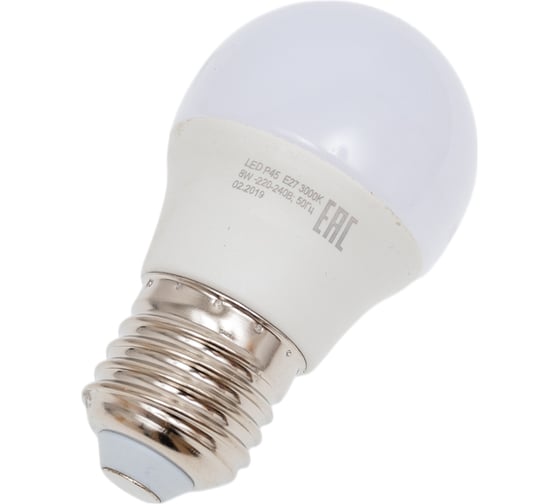 Светодиодная лампа LINZO LED P45 8W E27 3000K