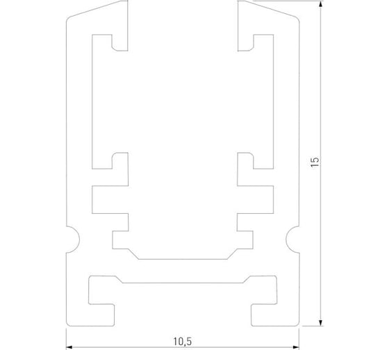 Шинопровод накладной Elektrostandard Mini Magnetic (черный) (2м) 85171/00 a065631