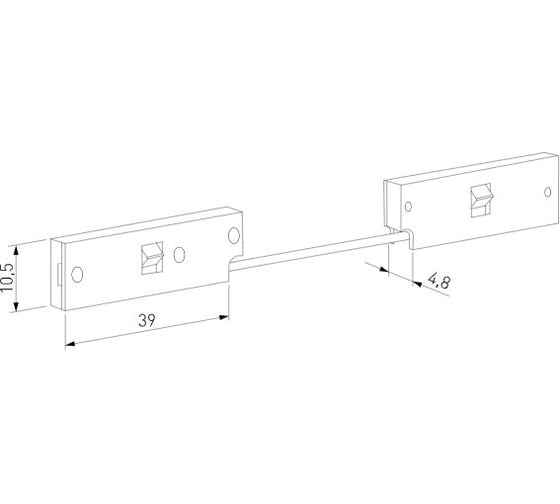 Гибкий коннектор Elektrostandard Mini Magnetic (черный) 85173/00 a065633