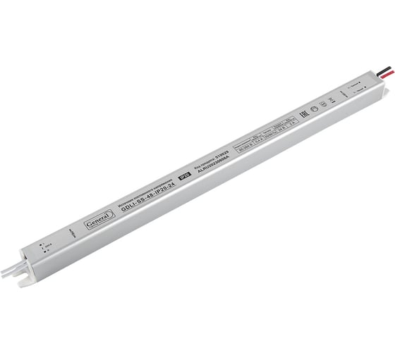 Светодиодный драйвер для лайтбокса General Lighting Systems 48Вт 24В IP20 GDLI-SS-48-IP20-24 510029