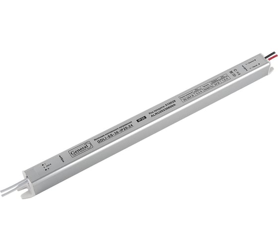 Светодиодный драйвер для лайтбокса General Lighting Systems 36Вт 24В IP20 GDLI-SS-36-IP20-24 510028