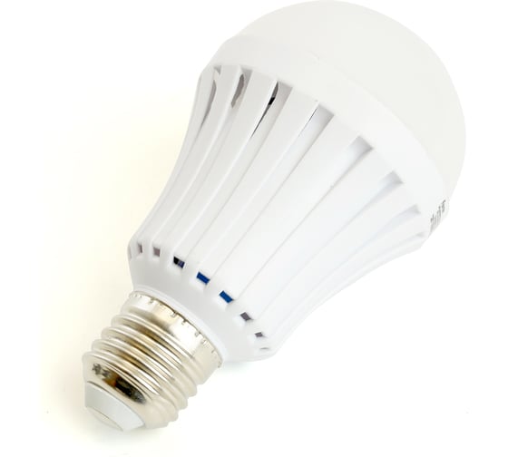 Светильник аккумуляторный FERON 9W Е27 AC/DC (литий-ионная батарея), белый, EL116, 48979
