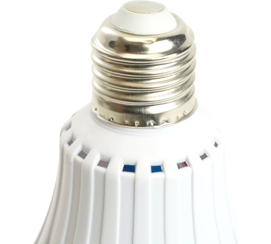 Светильник аккумуляторный FERON 9W Е27 AC/DC (литий-ионная батарея), белый, EL116, 48979