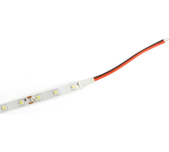 Светодиодная лента SAFFIT SST01 60SMD(2835)/m 6Вт/м 12V 5000x8x1.22мм 4000K, IP20, 55238