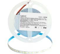 Светодиодная лента SAFFIT SST02 120SMD(2835)/м 9.6Вт/м 12V 5000x8x1.22мм 3000К, IP20, 55240