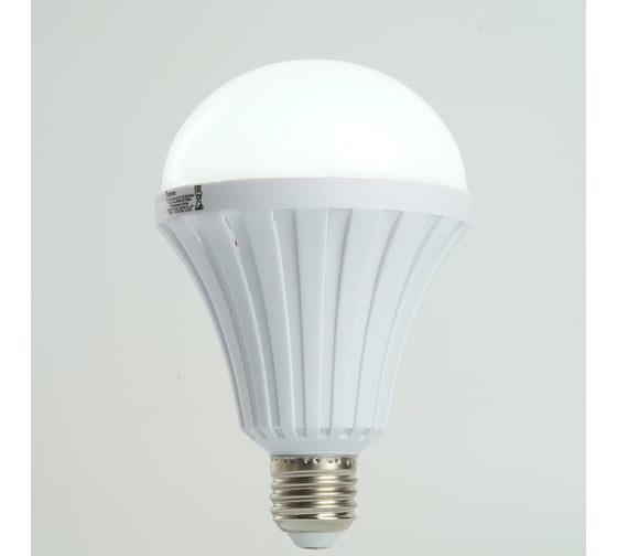 Светильник аккумуляторный FERON 12W Е27 AC/DC (литий-ионная батарея), белый, EL116, 48980