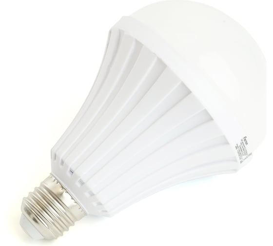 Светильник аккумуляторный FERON 12W Е27 AC/DC (литий-ионная батарея), белый, EL116, 48980