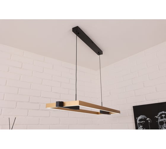 Люстра Schaffner LED 88+12W (96 28 110) Fonti 3430-885L GD+BK