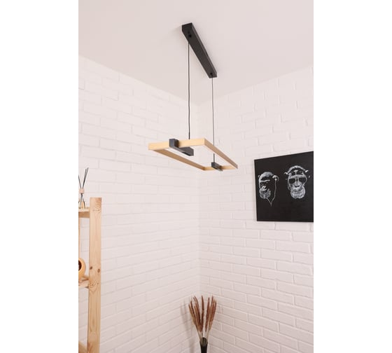 Люстра Schaffner LED 88+12W (96 28 110) Fonti 3430-885L GD+BK
