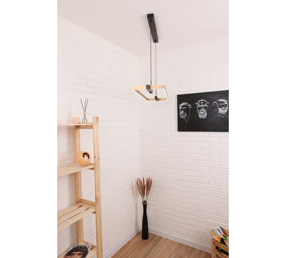 Люстра Schaffner LED 88+12W (96 28 110) Fonti 3430-885L GD+BK