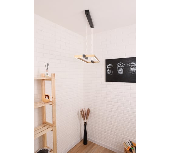 Люстра Schaffner LED 88+12W (96 28 110) Fonti 3430-885L GD+BK