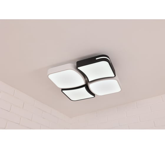 Люстра Schaffner LED 132W IR Memoria 3570-500 WH+BK IR
