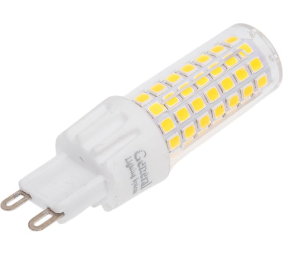 Светодиодная лампа General Lighting Systems General Стандарт G-9 Пластик 3-х шаговые диммированные GLDEN-G9-10-P-220-4500 5/100/500 661447