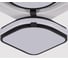 Люстра Schaffner LED 104W (48 48 8,5) IR Memoria 3560-480 WH+BK IR 21
