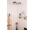 Люстра Schaffner LED 104W (48 48 8,5) IR Memoria 3560-480 WH+BK IR 2