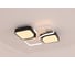Люстра Schaffner LED 104W (48 48 8,5) IR Memoria 3560-480 WH+BK IR 5
