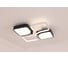 Люстра Schaffner LED 104W (48 48 8,5) IR Memoria 3560-480 WH+BK IR 6
