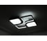 Люстра Schaffner LED 104W (48 48 8,5) IR Memoria 3560-480 WH+BK IR 16