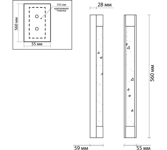 Настенный светильник ODEON LIGHT LED 12W MIRADA 6693/12WL
