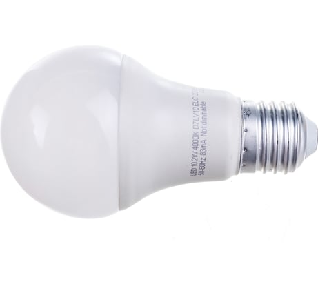 Светодиодная лампа Ecola classic LED 10,2W A60 220-240V E27 4000K /композит/ 110x60 D7LV10ELC
