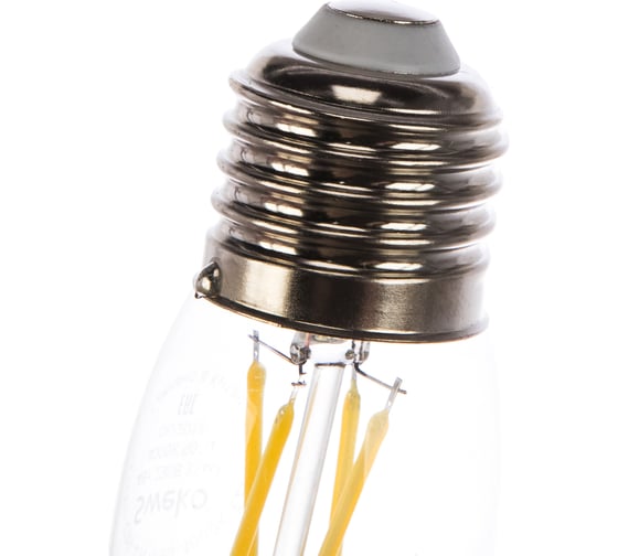 Светодиодная лампа Sweko 5 шт 17LED-C35-4W-230-4000K-E27-CL
