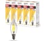 Светодиодная лампа Sweko 5 шт 17LED-C35-4W-230-3000K-E14-TCL 1