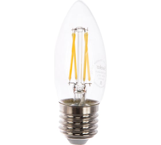 Светодиодная лампа Sweko 5 шт 17LED-C35-5W-230-4000K-E27-CL