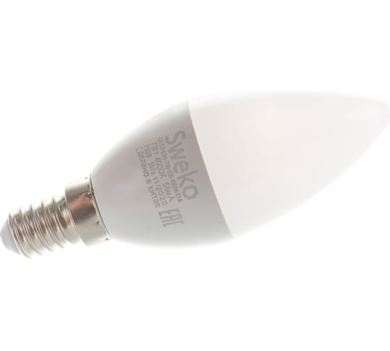 Светодиодная лампа Sweko 5 шт 42LED-C35-7W-230-4000K-E14