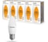 Светодиодная лампа Sweko 5 шт 42LED-C35-10W-230-3000K-E27 1
