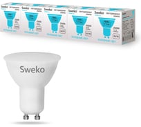 Светодиодная лампа Sweko 5 шт 42LED-PAR16-10W-230-4000K-GU10