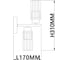 Настенный светильник ESCADA 2100/2A E14*40W Black 2100/2A Black 6