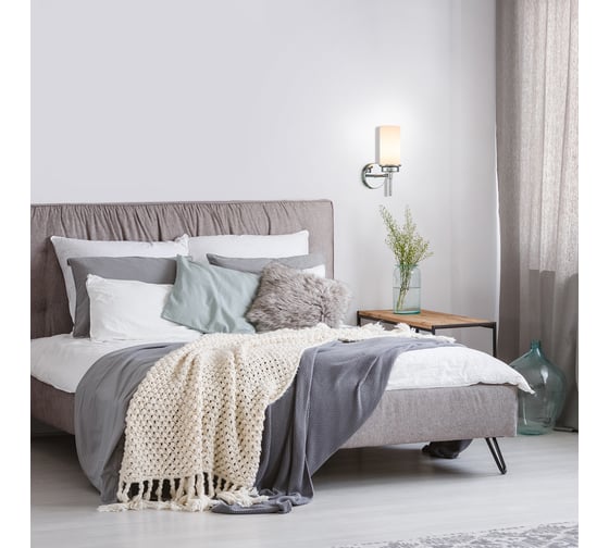 Настенный светильник ESCADA 2119/1A E14*40W Chrome 2119/1A Chrome