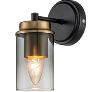 Настенный светильник ESCADA E14*40W Black/Brass 2118/1A